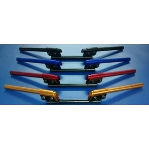 Genérico - Manubrio Deportivo Para Motos 7/8 22Mm Rojo