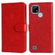 thumbnail image 1 of Funda tipo cartera FOXDOCK para Realme C25Y , diseño girasol en relieve, cuero PU, cierre magnético, soporte y tarjetero, 1 of 5