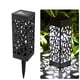 thumbnail image 1 of 6/8pcs Solar Lawn Light, Decoration Garden Hollow Lawn Light, Outdoor Garden Lights, Pathway Light, Waterproof Garden Solar LED Lights (Warm White), 1 of 4