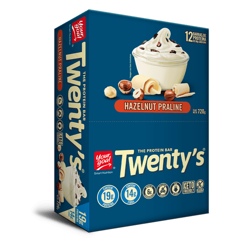 Twenty´S - Barra De Proteína Twenty'S Hazelnut Praline Pack 12U