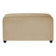 thumbnail image 1 of Banqueta Cali 2c Felpa 30 Beige, 1 of 5