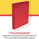 thumbnail image 5 of Binder School Smart - Anillo redondo de polipropileno (2,54 cm), color rojo, 5 of 7