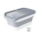 thumbnail image 1 of Contenedor De Almacenamiento De Comida Para Perros Y Gatos, Dispensador A Prueba De Fugas, Caja De Arroz Sellada De 10 Kg, Gris, 1 of 5