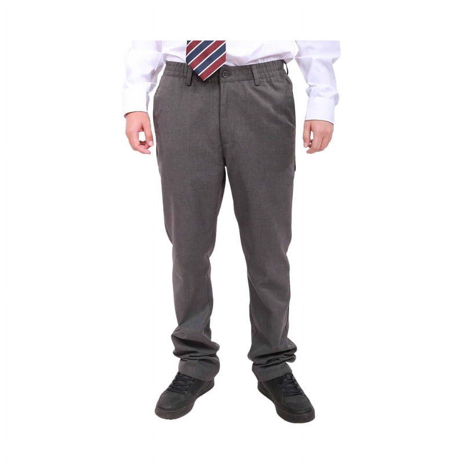 Pantalón Colegio Gris Escolar Niño juvenil Lider