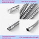 thumbnail image 3 of Brazo flexible de metal tipo gooseneck HONESTY de 33 cm, 3 of 7