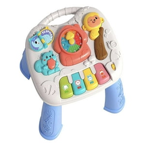 Ali Chile - Mesa Multisensorial Juegos Bebés Con Luz Y Sonido Azul