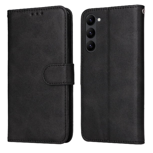 Funda Billetera para Samsung Galaxy S23 con Porta Tarjetas y Soporte Ajustable Negro
