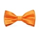 thumbnail image 4 of Corbatin Seda Hombre Paño y colleras Set humita regalo formal Pajarita naranja Talla Única, 4 of 5