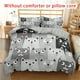 thumbnail image 2 of 2/3pcs Cute Cartoon Cat Duvet Cover Set - Soft and Cozy Bedding for Bedroom and Guest Room - Includes 1 Duvet Cover and 1/2 Pillowcase (without Core), 2 of 2