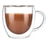 thumbnail image 1 of Tazas de vidrio transparente  de café  doble pared 250 ml 10 cm* 8 cm, 1 of 3