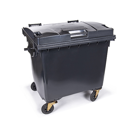 Recilock - Basurero De 1100 Litros Gris Oscuro