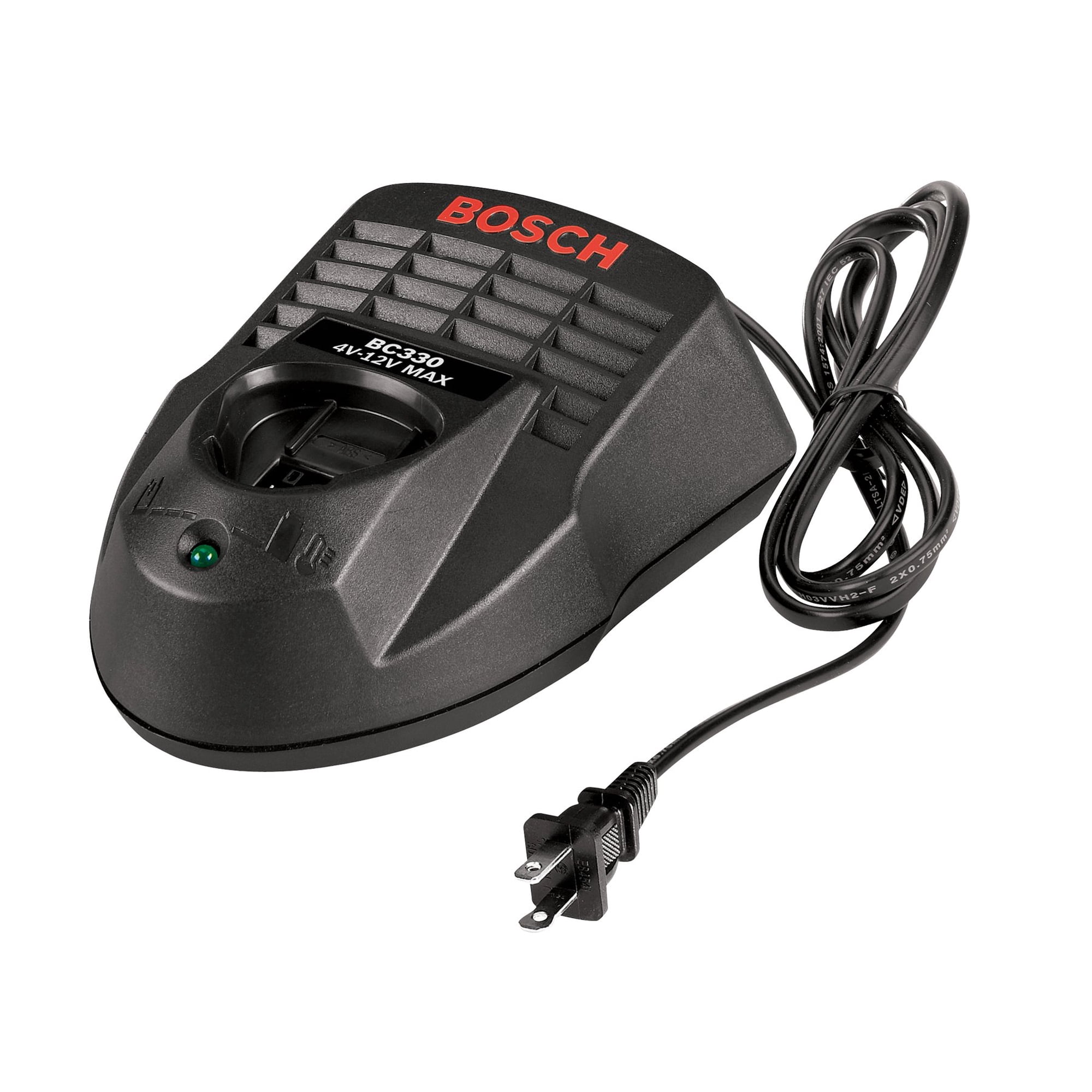 Cargador De Baterías Bosch Bc330 12v Litio-ion Negro