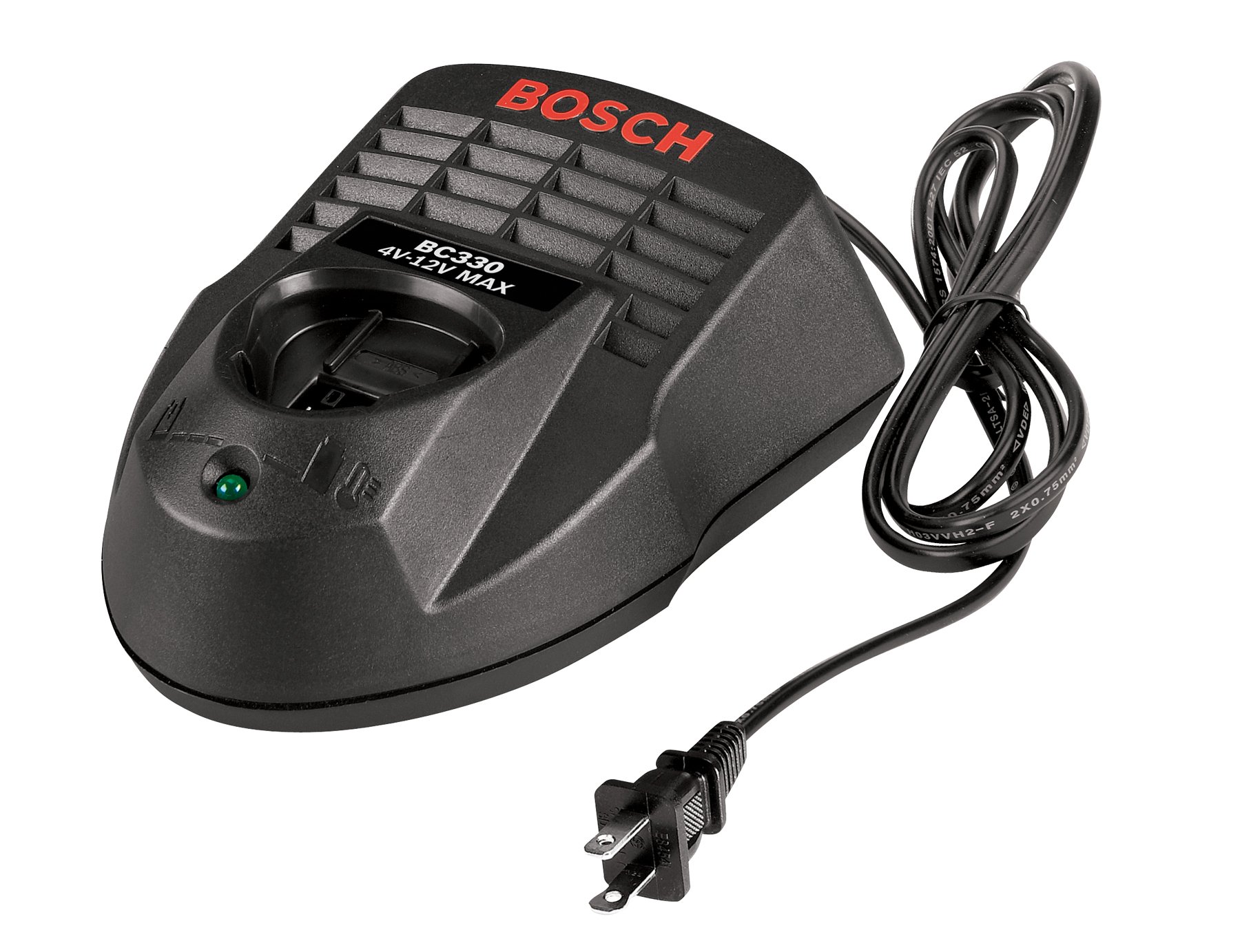Cargador De Baterías Bosch Bc330 12V Litio-Ion Negro