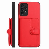 Foxdock Funda Para Samsung Galaxy A13 4G Con Bloqueo Rfid - Diseño Elegante Con Cierre De Botón