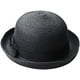 thumbnail image 1 of Sombrero para el sol, sombrero bombín de moda para mujer, sombreros de verano para el sol, sombrero de playa de paja, sombrero de paja tejido para exteriores, fiestas, playa, negro, 1 of 2