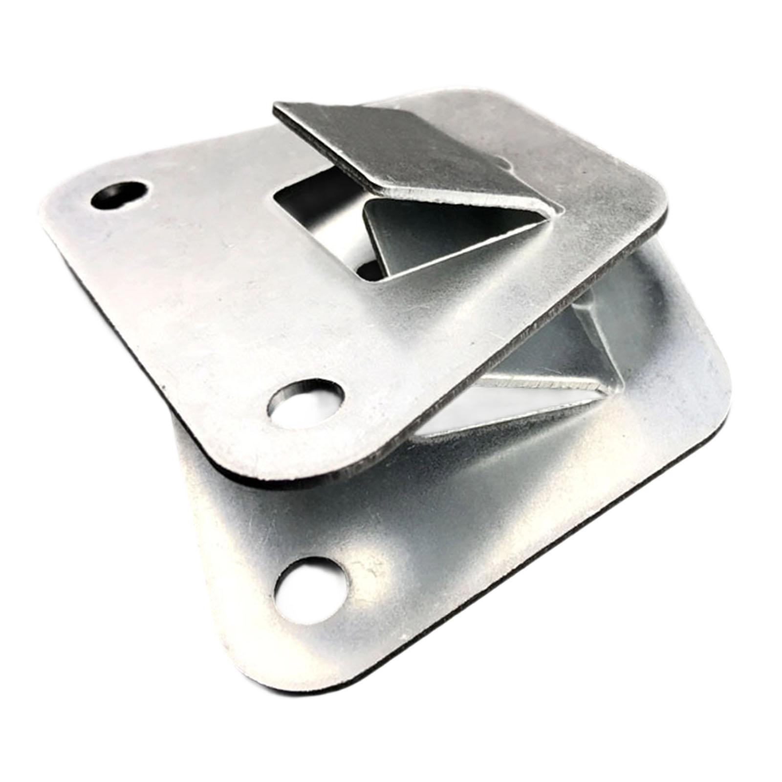 Magideal - Paquete De 2 Soportes De Pared Para Ventiladores, Ganchos De Montaje, Colgador De Pared De Metal, Soporte Para Ventiladores Oscilantes De Campana Extr