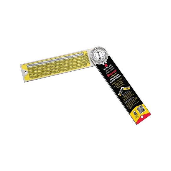 Transportador Starrett CP505A-12 de Aluminio 18 cm con Reloj 7"
