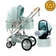 thumbnail image 1 of Coche Travel System Con Accesorios Verde Agua LuBabycas, 1 of 8