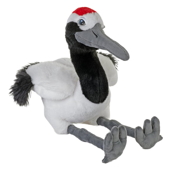 Animal de peluche Wild Republic Cuddlekins Eco Red Crowned Cuddlekins