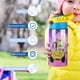 thumbnail image 5 of ¡Despierta, Carlo! Botella de Agua con Tapa Pop Top de Un Toque, Acero Inoxidable, a Prueba de Fugas, para Deportes, Botella Infantil azul 12 oz, 5 of 6