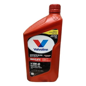 Aceite Motor 10W40 Valvoline Maxlife Semi Sintético 1 Litro