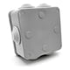 thumbnail image 4 of Pack 6 Caja Estanca Derivación Drl Ip40 85x85x50mm Conos Sec Gris, 4 of 8