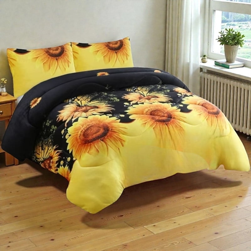 Genérico - Plumon De Invierno Plush Liso Con Chiporro De 2 Plazas + 2 Fundas Para Almohada Cipi2p-62