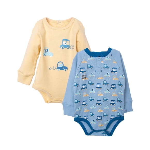 Bipack Body Recién Nacido Niño 100% Algodón Brilla en la Oscuridad - Surtido