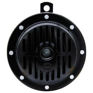Hella - Bocina Plato Alta Intensidad 24V 84W 310Hz 114Db Negro