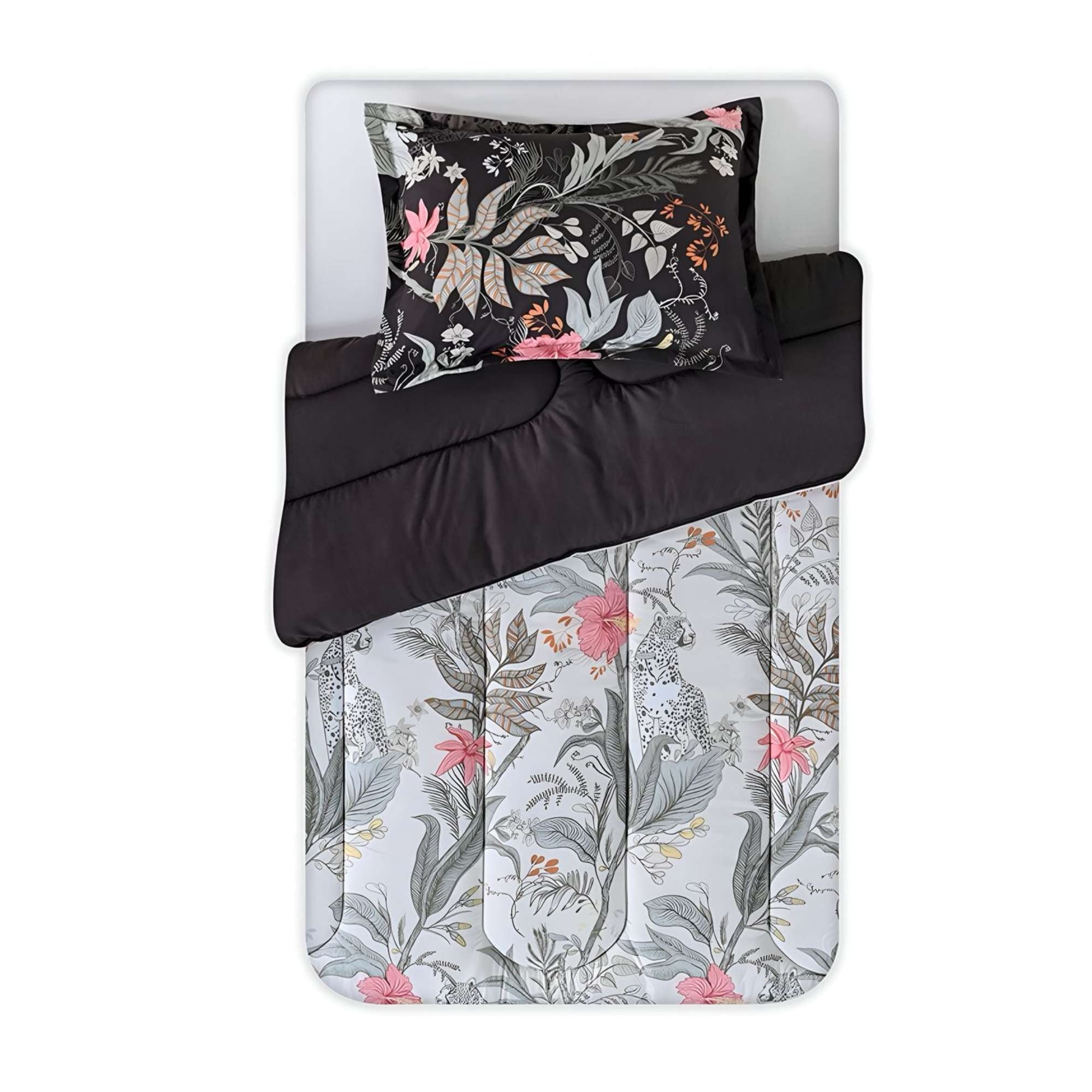 Edredón Estampado 1.5 Plazas American Family