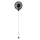 thumbnail image 3 of Mini Ventilador USB Portátil, Ventilador De Escritorio, Cable Flexible Para Viajes, Ligero, Negro, 35x8x2,8 Cm, 3 of 5