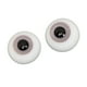 thumbnail image 2 of Ojos de Vidrio de 10 mm para Muñecas BJD, Accesorios de Bricolaje, Color Gris Ahumado, 2 of 3