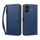 thumbnail image 1 of Funda Tipo Billetera para TCL K70 5G con Soporte y Bolsillo con Cierre Azul profundo, 1 of 1