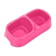 thumbnail image 1 of Cuenco de agua y comida para mascotas con plato doble, cuenco de agua y comida para gatos y perros, 1 of 5