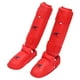 thumbnail image 2 of Espinilleras MMA Protector De Empeine De Piernas Equipo De Entrenamiento De Muay Thai Separado Rojo XL, 2 of 5