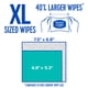 thumbnail image 2 of Toallitas desechables Nice 'N CLEAN, extra grandes, 180 g, sin perfume, 2 of 9