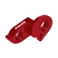 Magideal - Extensión De Patilla Trasera Para Bicicleta, Herramienta De Alineación De Alto Rendimiento, Componente Profesional, Portátil, De Aleación De Aluminio. Rojo