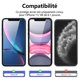 thumbnail image 2 of Protector de Pantalla NEW'C para iPhone 11 XR 6.1" de Vidrio Templado, 2 of 8