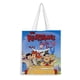 thumbnail image 1 of Los Picapiedra Bolso de tela con estampado de lienzo para mujer, bolsa de compras reutilizable y estética, con cremallera interior, regalo para mujer,38*45cm., 1 of 6