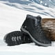 thumbnail image 3 of Botas de nieve CARENURSE resistentes al agua para hombre con forro de piel para invierno, 3 of 3