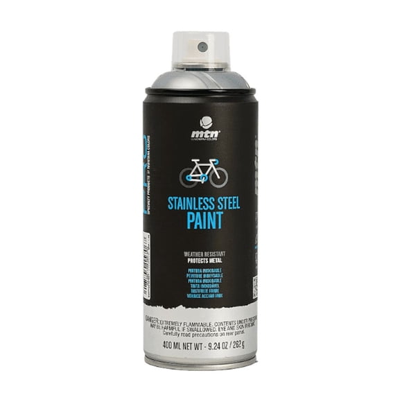 Pintura Inoxidable MTN Color Acero Satinado 400ml
