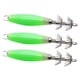 thumbnail image 3 of 3x Anzuelos Luminosos Para Calamar, Señuelos De Pesca Artificiales, Anzuelos De Metal, Señuelos De Calamar, Color Verde, 3 of 4