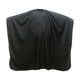 thumbnail image 5 of Delantal de corte de pelo Delantal de corte de pelo práctico transpirable cómodo profesional capa de peluquero para el hogar barberos corte de pelo , Negro, 5 of 5