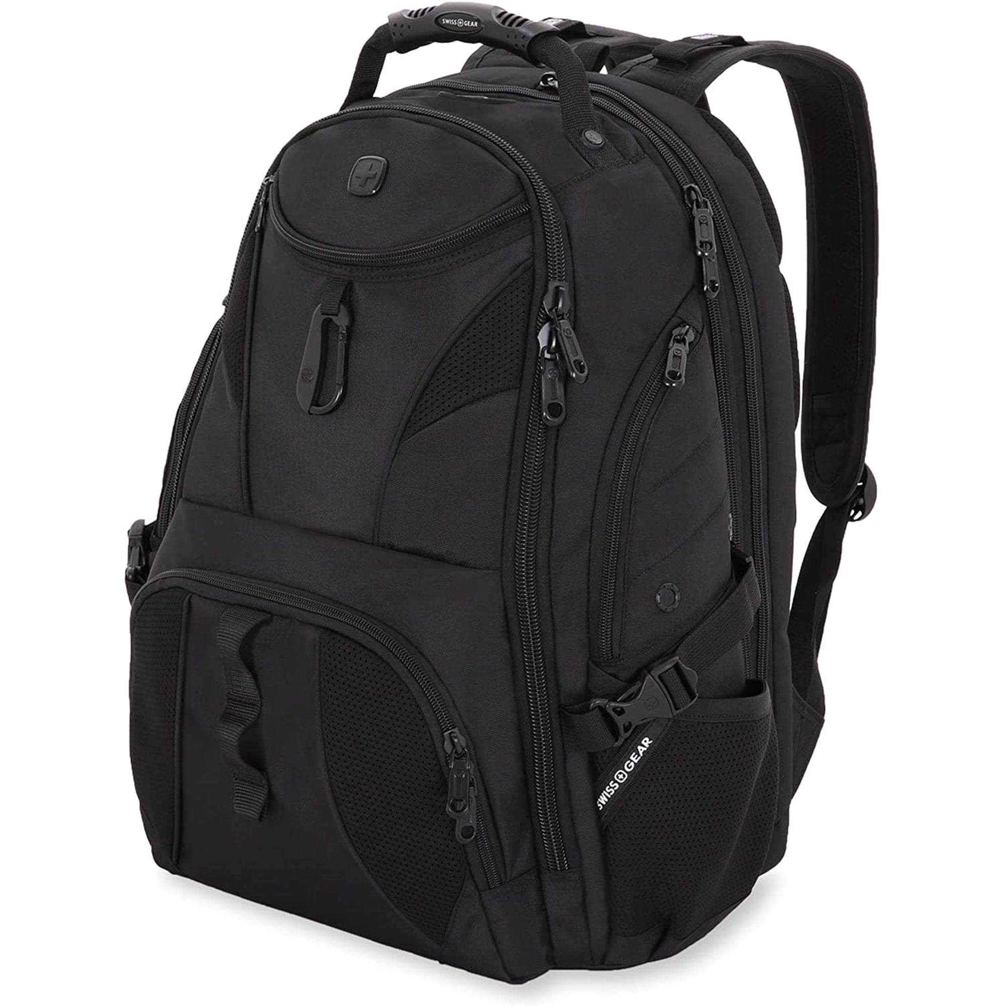 Mochila Para Portátil Swissgear 1900 Scansmart Tsa 17 Pulgadas Negra