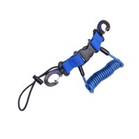 Ioensy - Scuba Diving Lanyard Clip Anti Lost Hebilla De Liberación Rápida Para Herramientas De Buceo Azul