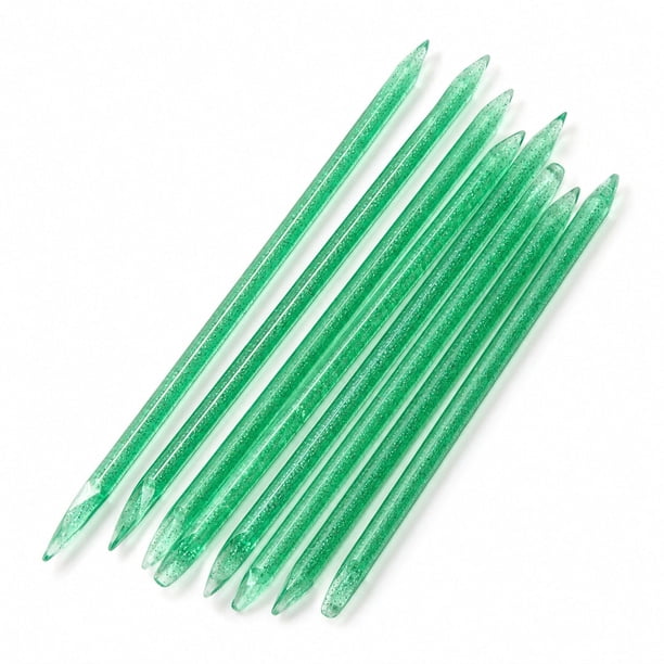 Palitos de naranjos de acrilicos 100 piezas colores Verde