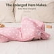 thumbnail image 3 of Manta Swaddle con cremallera de 2 vías para bebé recién nacido (Amor rosa, Medio (3-6 meses)), Reflexo de sorpresa de calma (M / 68CM), 3 of 3