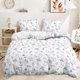 thumbnail image 4 of Cartoon animalschildren's bed decoration covertwo-sided pillowcasebed set3-Piece Bedding Set (1 Duvet Cover + 2 Pillow Shams), 4 of 5