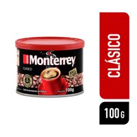 Café Instantáneo Clásico Tarro 100 Gr Monterrey