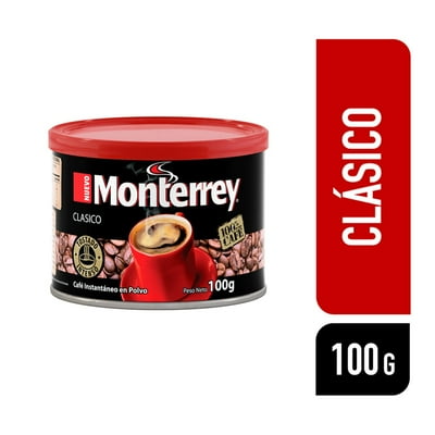 Café Instantáneo Clásico Tarro 100 Gr Monterrey